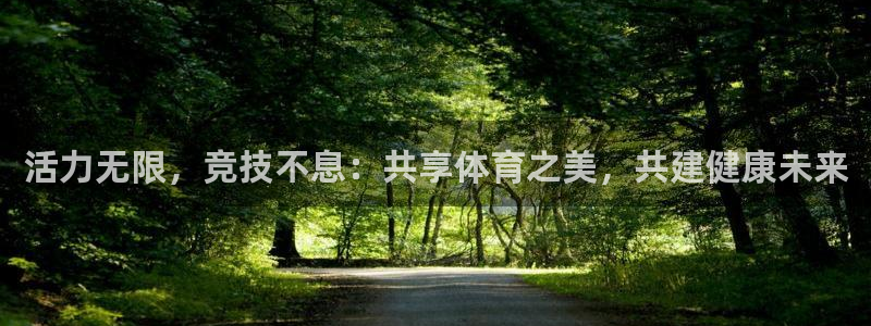 哈哈体育下载：活力无限，竞技不息：共享体育之美，共建健康未来