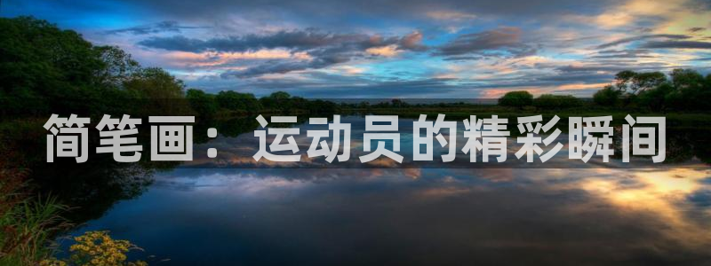哈哈体育下载：简笔画：运动员的精彩瞬间