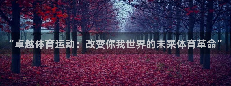 哈哈体育下载：“卓越体育运动：改变你我世界的未来体育革命”
